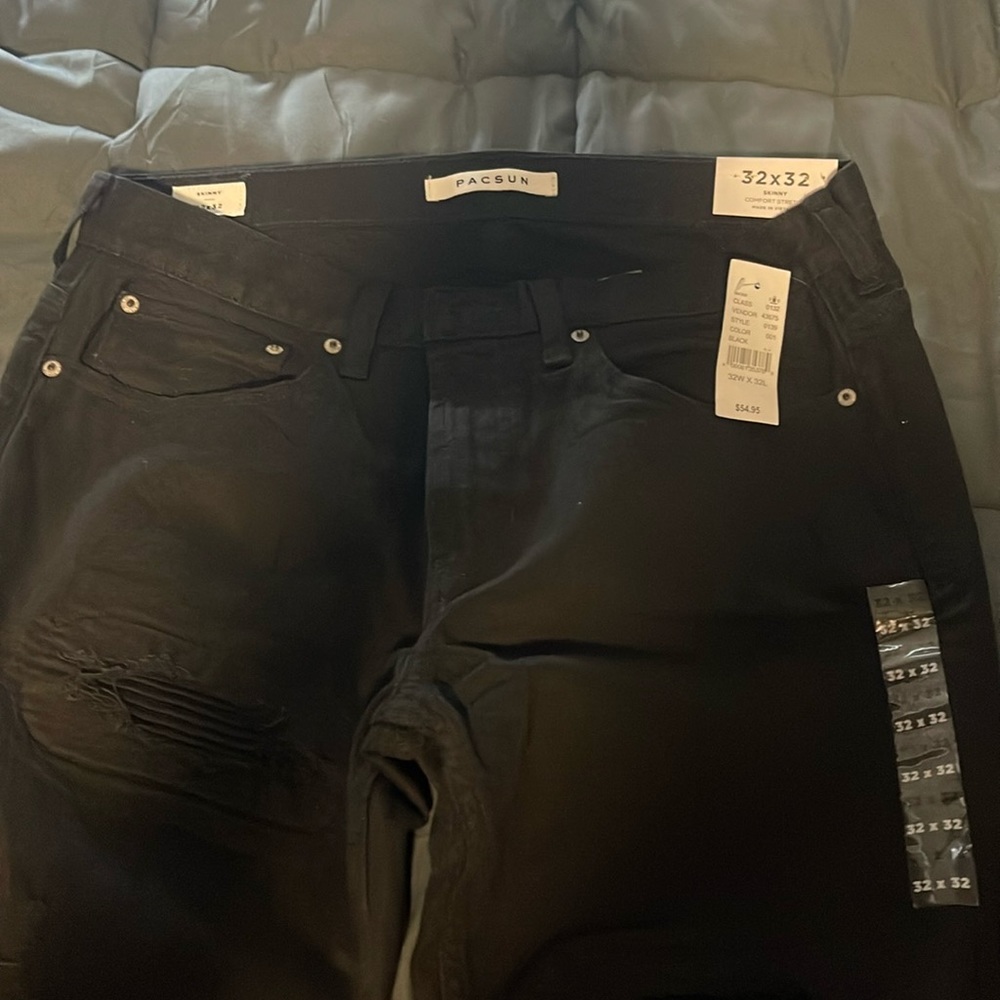 Men’s PacSun jeans sz 32x32 NWT Black
